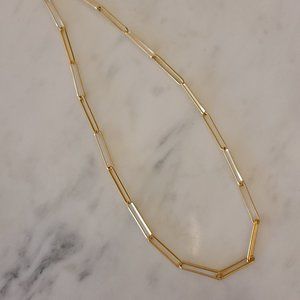 14K gold plated J. Crew necklace